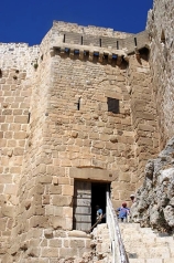 (fig.3) Porta d'entrada a la fortalesa de Masyaf